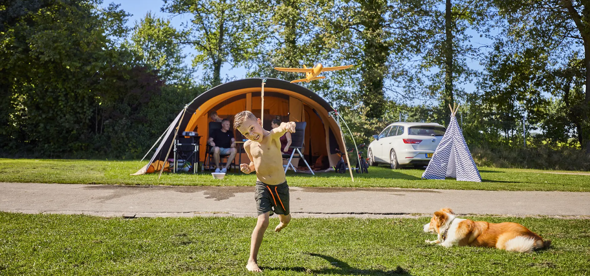 Kampeerplaats Comfort met huisdier 5