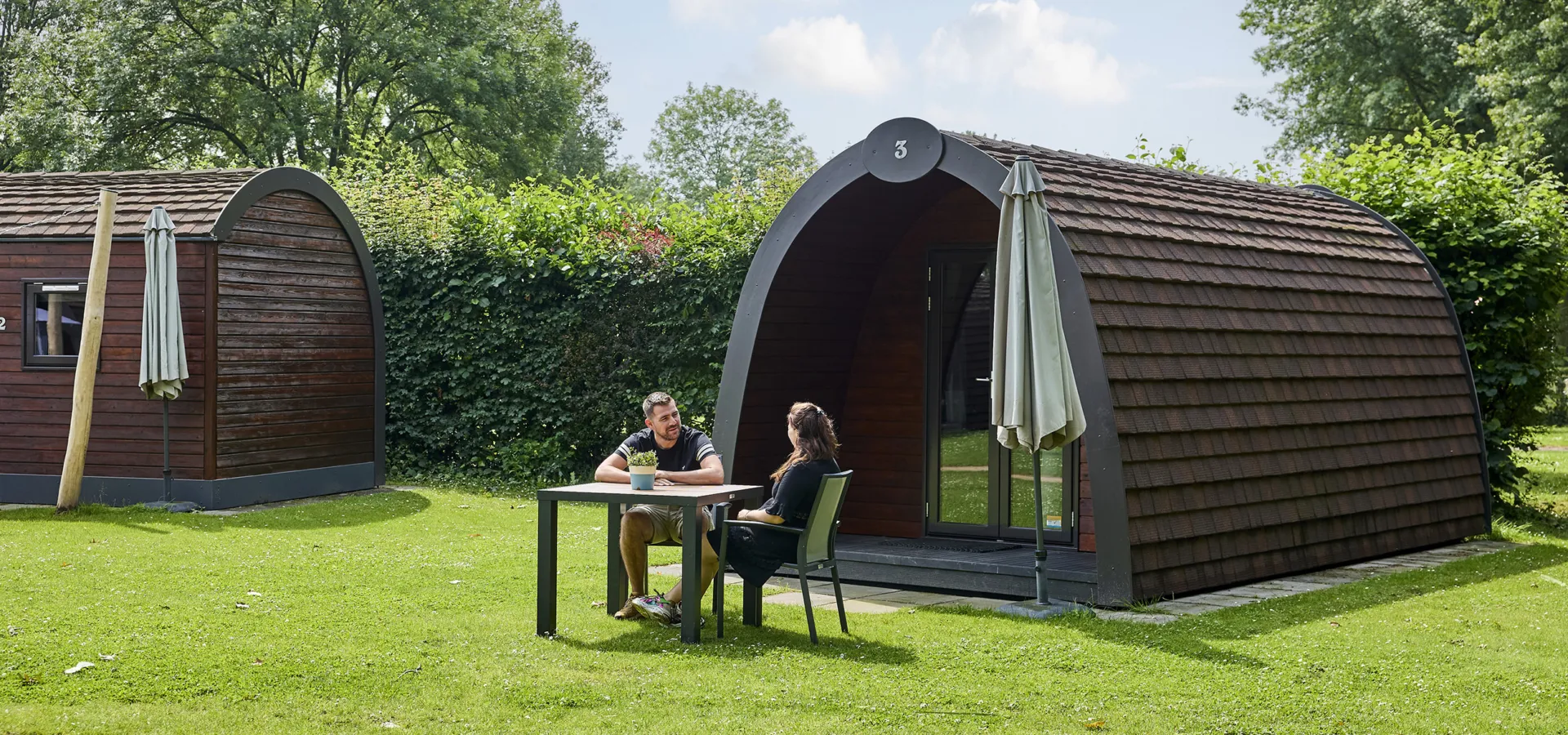 2 persoons Leistert Cabin Buiten 5