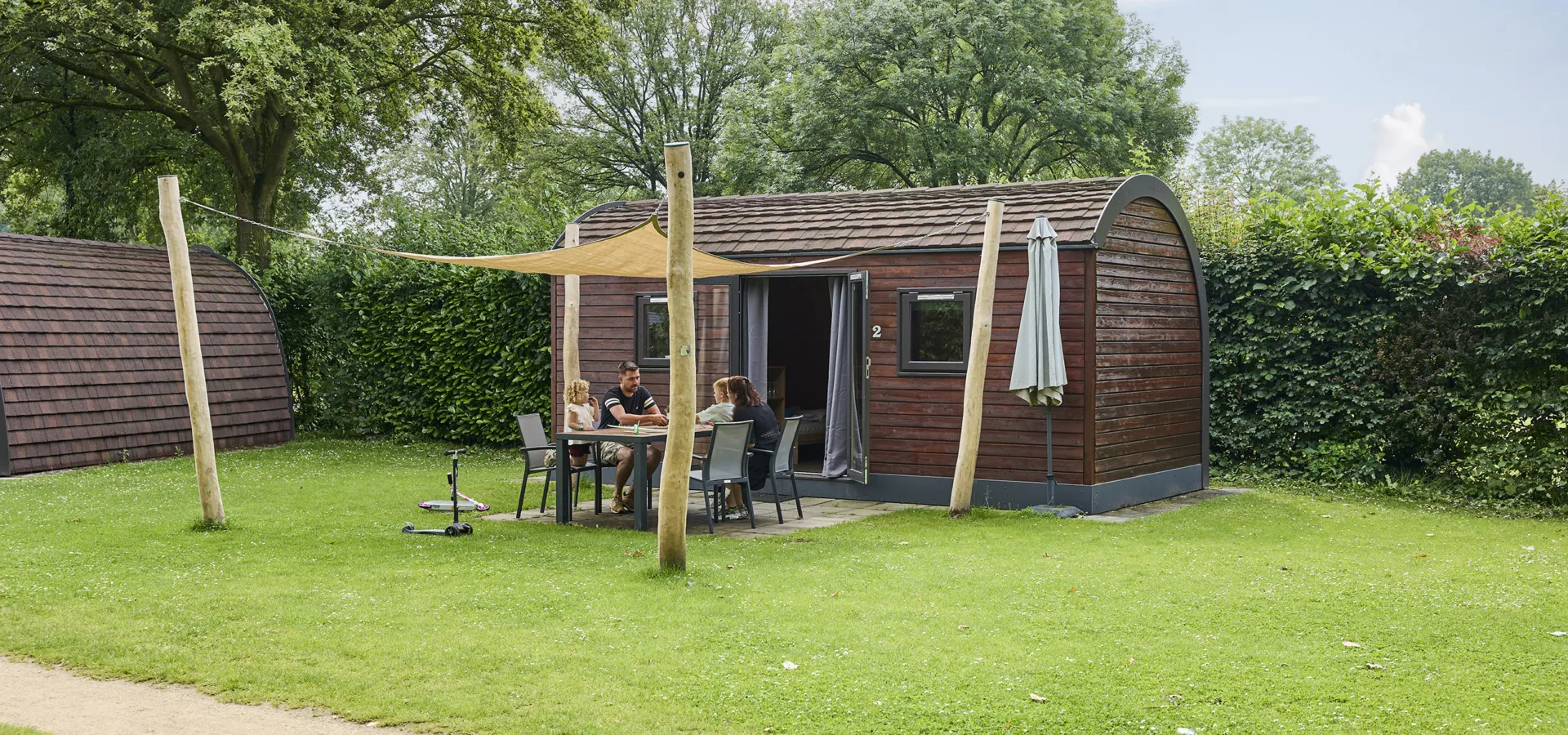 4 persoons Leistert Cabin Buiten 5