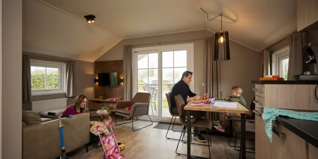 4 persoons Leistert Lodge Binnen 4