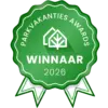 Badge Parkvakanties Awards 2026 winnaar